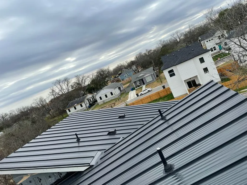 Standing seam metal roof panels with vents for Skylight Repair in Silver Springs
